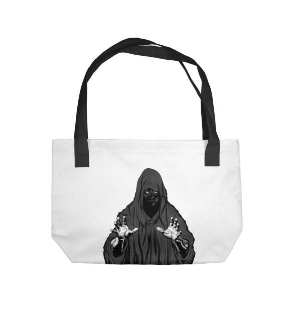 Пляжная сумка с изображением Зло цвета 