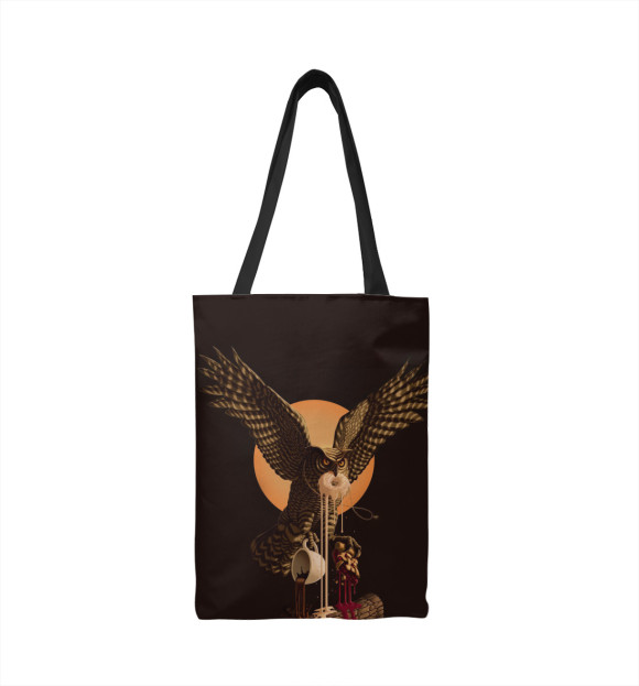 Сумка-шоппер с изображением Twin Peaks Owl цвета 