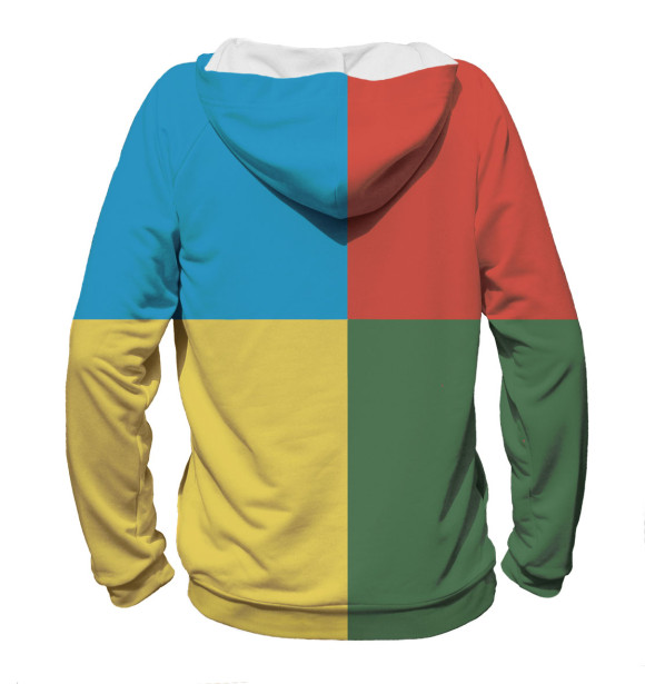 Мужское худи с изображением Queen цвета Белый