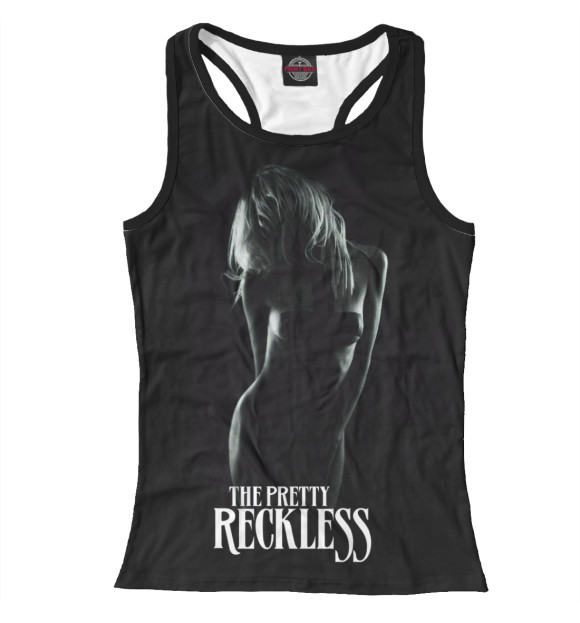 Женская майка-борцовка с изображением The Pretty Reckless цвета Белый