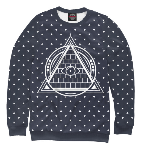 

Свитшоты Print Bar, Белый, Illuminati