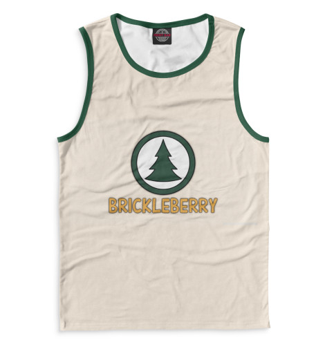 

Майки Print Bar, Белый, Brickleberry