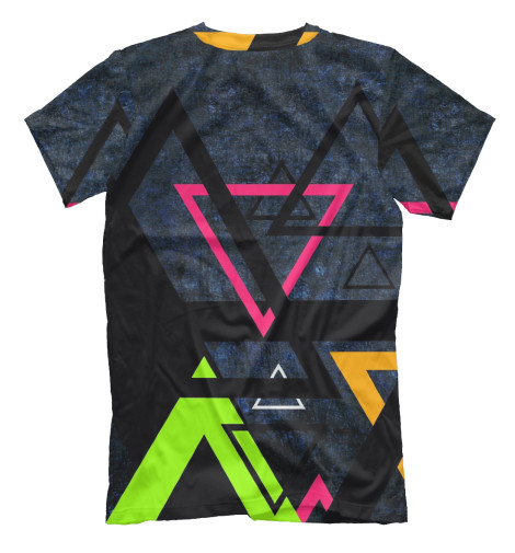 

Футболки Print Bar, Черный, Треугольник