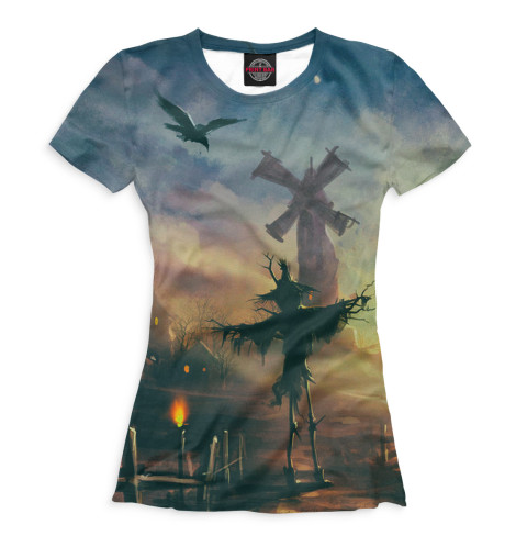 

Футболки Print Bar, Белый, Пугало