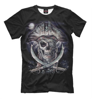 Мужская футболка Пиратский череп