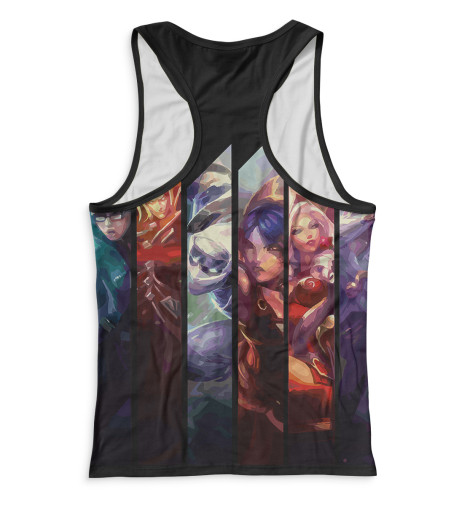 

Майки борцовки Print Bar, Белый, League of Legends