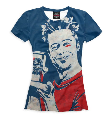 

Футболки Print Bar, Белый, Тайлер Дёрден