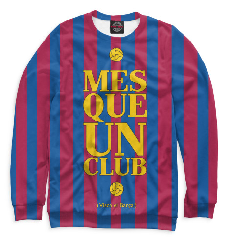 

Свитшоты Print Bar, Красный, i Visca el Barca!