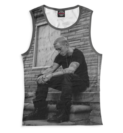 

Майки Print Bar, Белый, Eminem