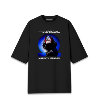 Мужская футболка оверсайз Marilyn Manson Omega