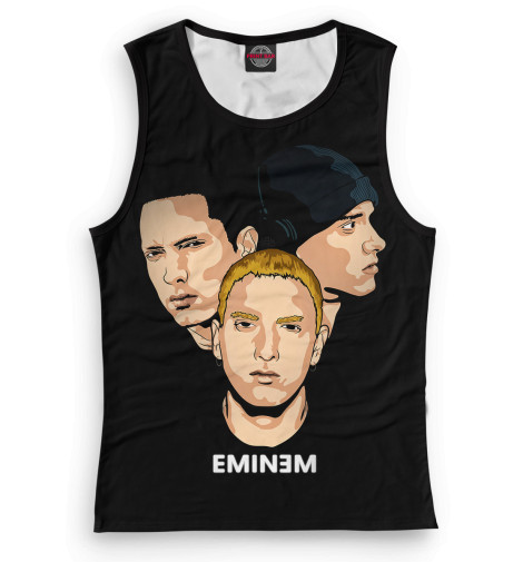 

Майки Print Bar, Белый, Eminem
