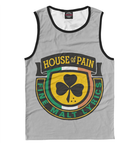 

Майки Print Bar, Белый, House of Pain