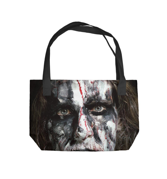 Пляжная сумка с изображением Gorgoroth цвета 