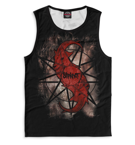 

Майки Print Bar, Чёрный, Slipknot