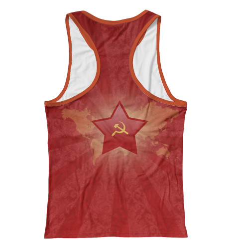 

Майки борцовки Print Bar, Белый, Красная звезда