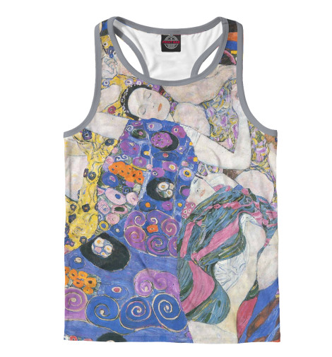 

Майки борцовки Print Bar, Белый, Густав Климт. Девушки