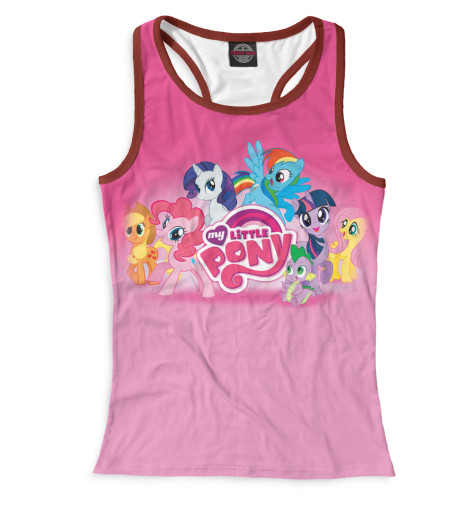 

Майки борцовки Print Bar, Белый, My Little Pony