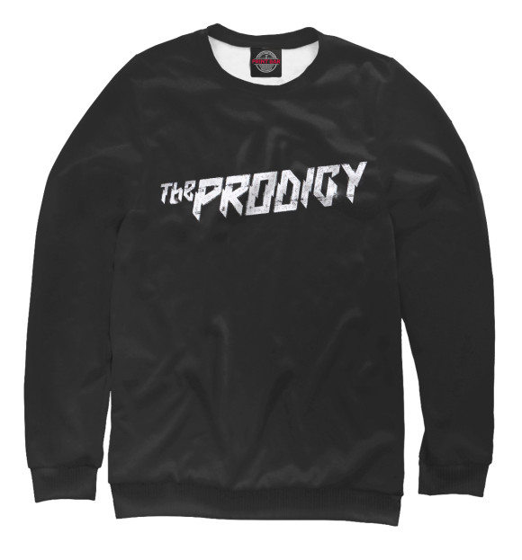 Свитшот для девочек с изображением The Prodigy цвета Белый
