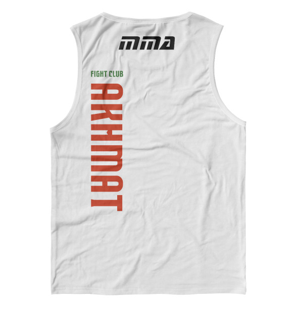 Майка для мальчика с изображением Akhmat MMA цвета Белый