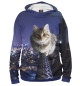 Мужское худи котик