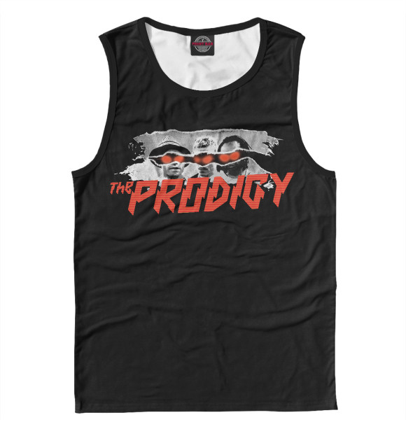 Майка для мальчика с изображением The Prodigy: Invaders Tour цвета Белый