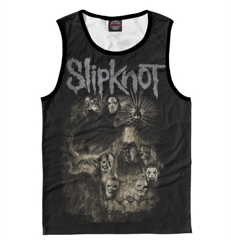 

Майки Print Bar, Белый, Slipknot