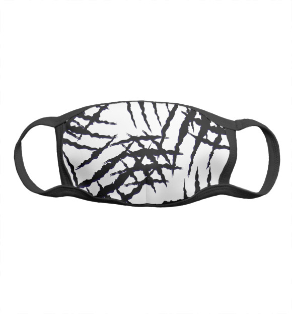 Маска тканевая с притом Белый клык цвета Белый Маска тканевая с изображением Белый клык цвета Белый