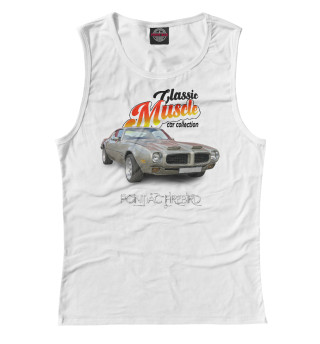 Pontiac Firebird на белом фоне