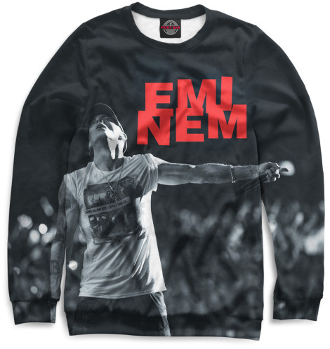 

Свитшоты Print Bar, Белый, Eminem