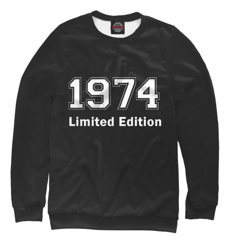 

Свитшоты Print Bar, Белый, Limited Edition of 1974
