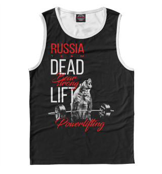 Powerlifting bear strong