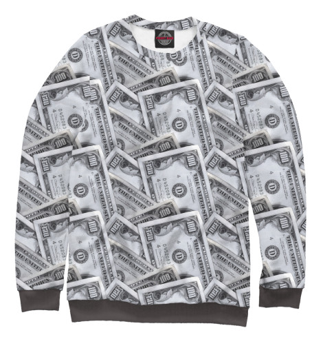 

Свитшоты Print Bar, Белый, Dollar
