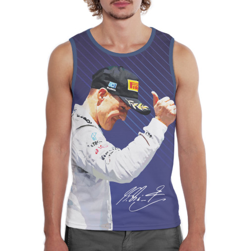 

Майки Print Bar, Белый, Михаэль Шумахер