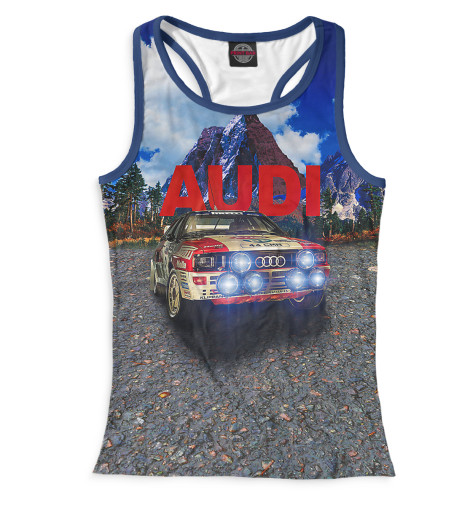 

Майки борцовки Print Bar, Белый, Audi