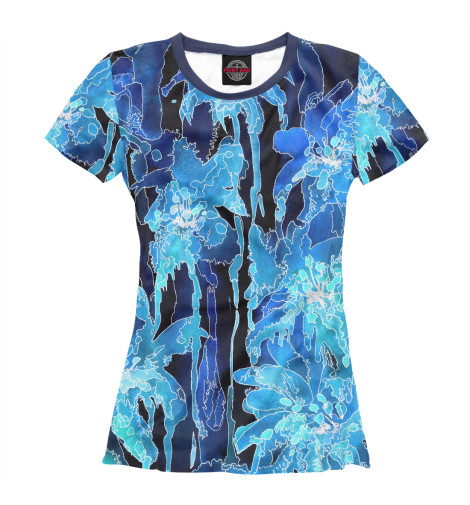 

Футболки Print Bar, Белый, синяя инверсия