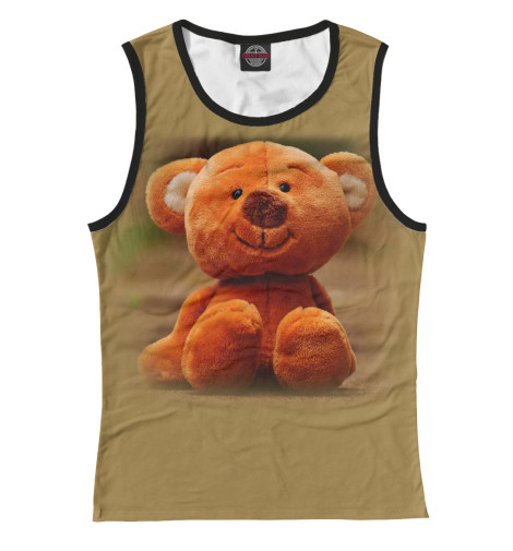 

Майки Print Bar, Белый, Мишка