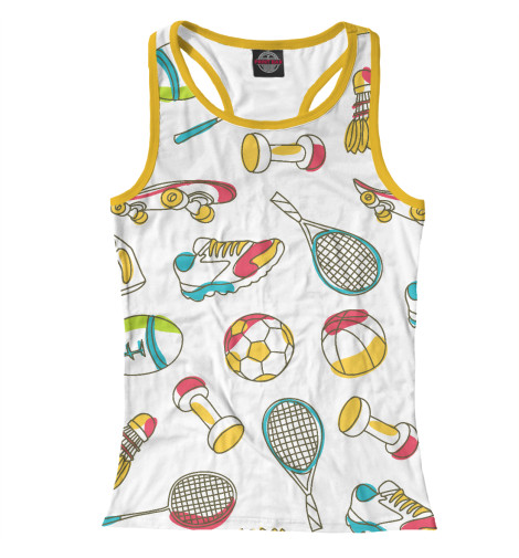 

Майки борцовки Print Bar, Белый, Спорт
