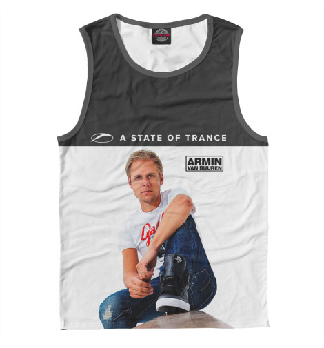

Майки Print Bar, Белый, Armin van Buuren