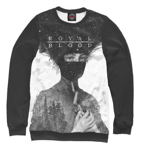 

Свитшоты Print Bar, Белый, Royal Blood