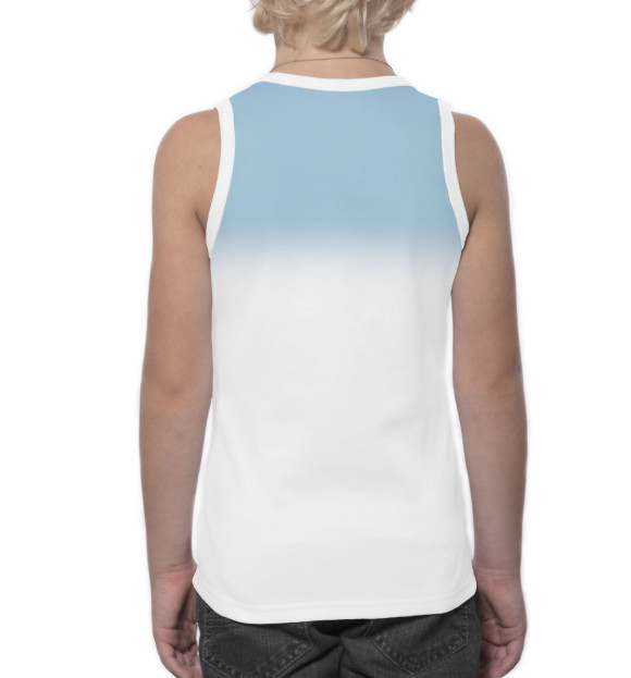 Майка для мальчика с изображением Светлая Пасха Христова цвета Белый