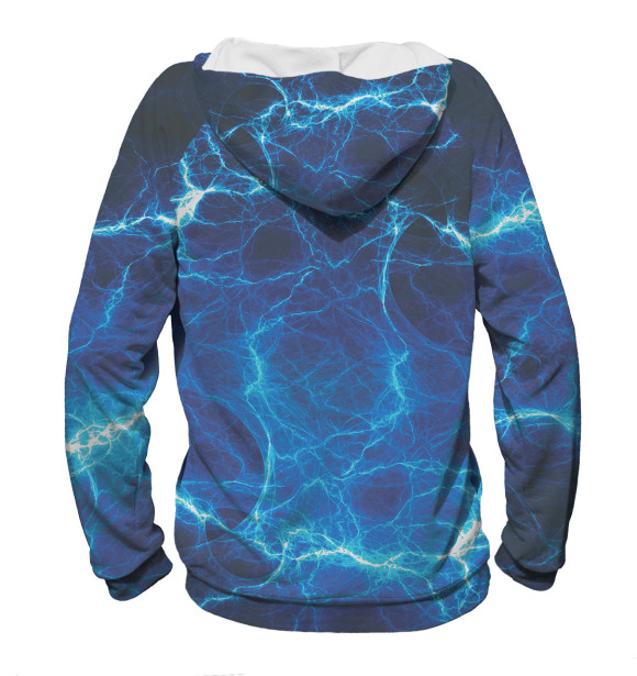 Женское худи с изображением Print Bar цвета Белый