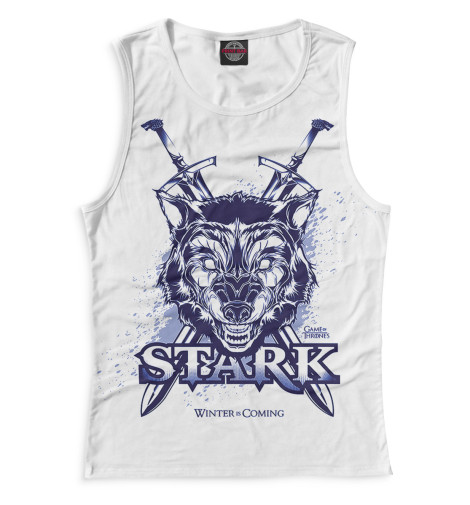 

Майки Print Bar, Белый, Символ Старков