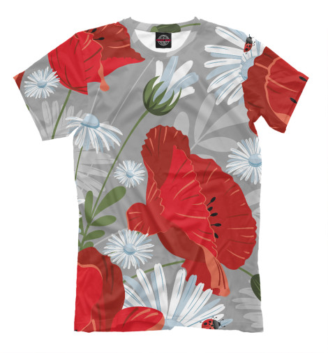 

Футболки Print Bar, Молочно-белый, Мак