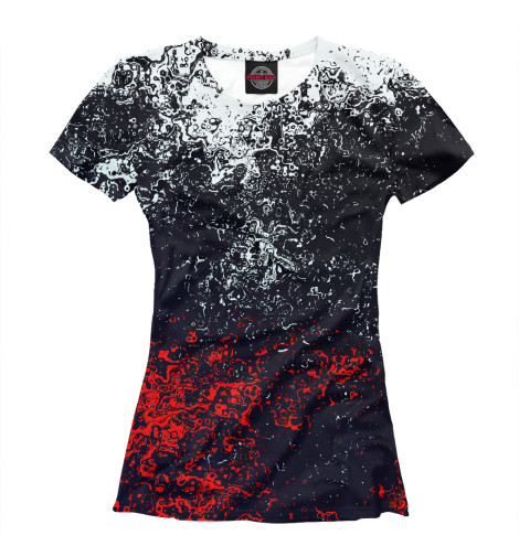 Футболки Print Bar, Белый, Брызги красок