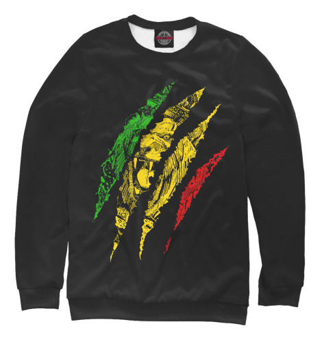 

Свитшоты Print Bar, Белый, Jamaica Lion