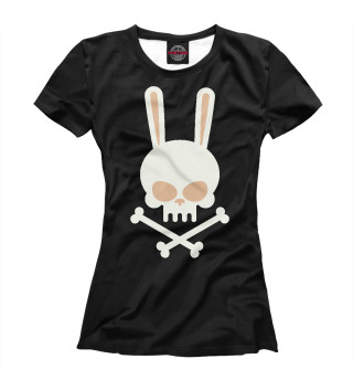 Женская футболка Skull Bunny