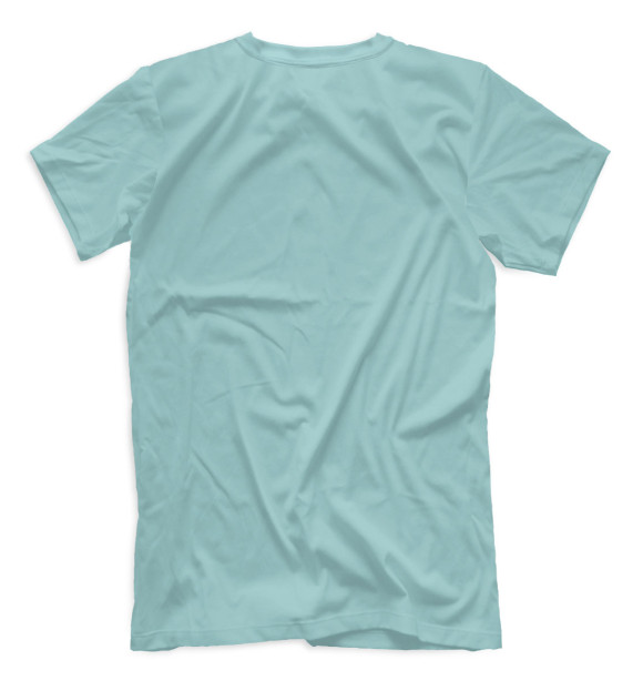 Мужская футболка с изображением Dino Heart цвета Белый