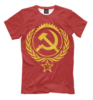 Мужская футболка Серп и Молот СССР