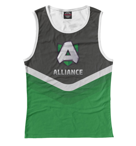 

Майки Print Bar, Белый, Alliance Team