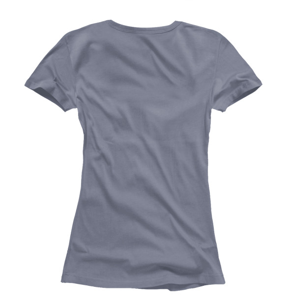 Женская футболка с изображением DESU VULT цвета Белый